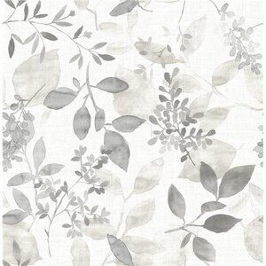 Wallpaper NUS3144 Breezy Peel & Stick Wallpaper, Grey